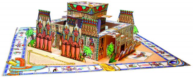 Tajemný Egypt - rozkládací 3D hra