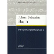 Johann Sebastian Bach: Dobře temperovaný klavír 1 – noty