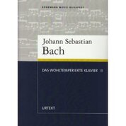Johann Sebastian Bach: Dobře temperovaný klavír 2 – noty