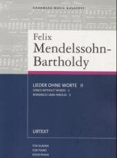 Felix Mendelssohn Bartholdy: Písně beze slov II – noty