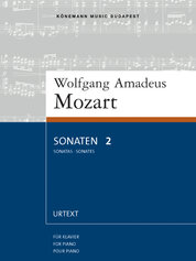 Wolfgang Amadeus Mozart: Sonáty 2 – noty
