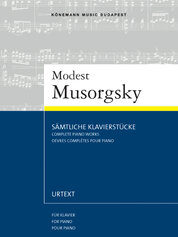Modest Petrovič Musorgskij: Skladby pro klavír – noty