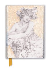 Zápisník Flame Tree. Alphonse Mucha: Study for Documents Décoratifs Plate 12