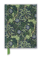 Zápisník Flame Tree. William Morris: Seaweed Wallpaper Design