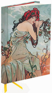 Zápisník Flame Tree Mucha Summer 1896