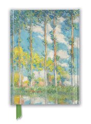 Zápisník Flame Tree. Claude Monet: The Poplars