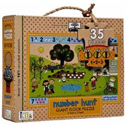 Number Hunt Giant Floor Puzzle