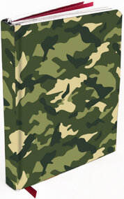 Zápisník Flame Tree Camouflage malý