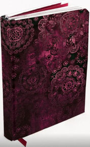Zápisník Flame Tree Gothic Dark Lace malý