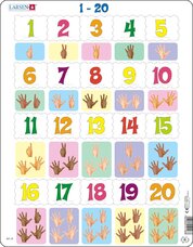 Puzzle Poznej číslice 1–20