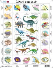 Puzzle Úžasní dinosauři