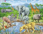Africká savana – zvířata – puzzle – FH9