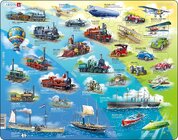 Puzzle Historické dopravní prostředky 1783–1850