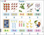 Puzzle Matematika odčítání 10–0