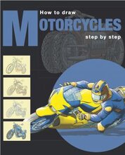 How to draw motorcycles step by step