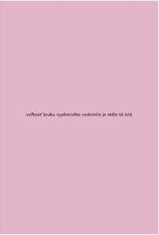 Martin Vongrej. Váha vědomí / The Weight of Consciousness