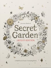 Secret Garden Artist's Edition: A Pull–Out and Frame Colouring Book