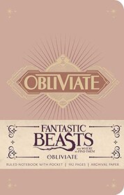 Zápisník Fantastic Beasts and Where to Find Them: Obliviate
