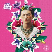 Adult Jigsaw Puzzle. Frida Kahlo Pink (1000 piece jigsaw)