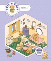 Cute 'n' Cozy Sticker Therapy: Homes