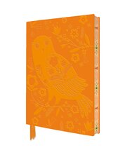 Zápisník Bee Brown: Folk Owl Artisan Art Notebook