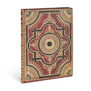 Zápisník Paperblanks Ventaglio Rosso Kraft Ultra linkovaný (Flexis)