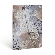 Zápisník Paperblanks Gossamer Grey Midi linkovaný (Belle Époque)