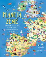 Planeta Země: Ilustrovaný dětský atlas s mapami a videi pro objevování světa a vesmíru
