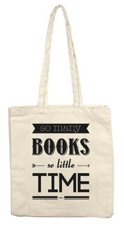 teNeues Tote Bag: So Many Books, So Little Time