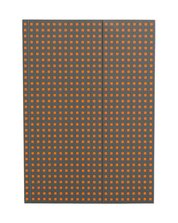 Zápisník Paper–Oh Quadro Grey on Orange A4 linkovaný