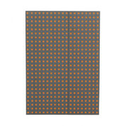 Zápisník Paper–Oh Quadro Grey on Orange B5 linkovaný