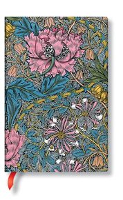 William Morris / Morris Pink Honeysuckle / Midi / Unlined