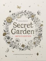 Secret Garden Artist's Edition: A Pull–Out and Frame Colouring Book