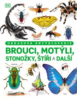 Brouci, motýli, stonožky, štíři a další