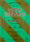 NEW RETRO: Graphics & Logos in Retro Style