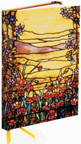 Zápisník Flame Tree Tiffany Red Flowers and a Stream