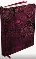 Zápisník Flame Tree Gothic Dark Lace malý