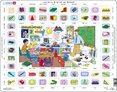 Puzzle Learning English at School