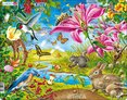 Puzzle Květy a včely