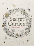 Secret Garden Artist's Edition: A Pull–Out and Frame Colouring Book
