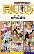 One Piece Vol. 73–74–75