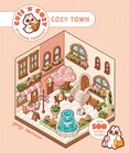 Cute n Cozy Sticker Therapy: Cozy Town