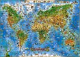 Živočichové celého světa. Ilustrovaná mapa pro děti