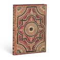 Zápisník Paperblanks Ventaglio Rosso Kraft Midi linkovaný (Flexis)