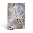 Zápisník Paperblanks Gossamer Grey Midi linkovaný (Belle Époque)