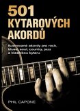 501 kytarových akordů – ilustrované akordy pro rock, blues, soul, country, jazz a klasickou kytaru