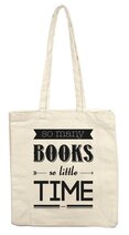 teNeues Tote Bag: So Many Books, So Little Time