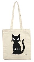 teNeues Tote Bag: Katze mit Fisch