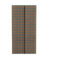 Zápisník Paper–Oh Quadro Grey on Orange B6.5 linkovaný