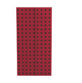 Zápisník Paper–Oh Quadro Red on Black B6.5 linkovaný